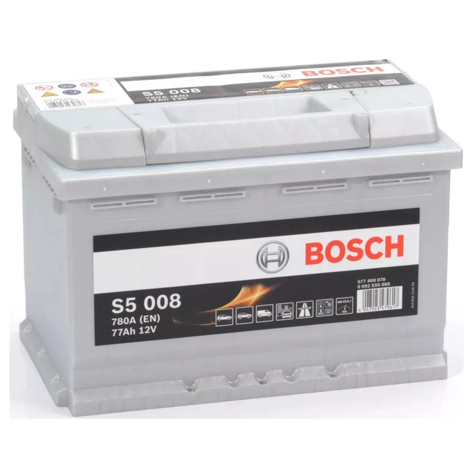 Batteria Auto Bosch 0092S50080 77Ah 780A 12V S5 008