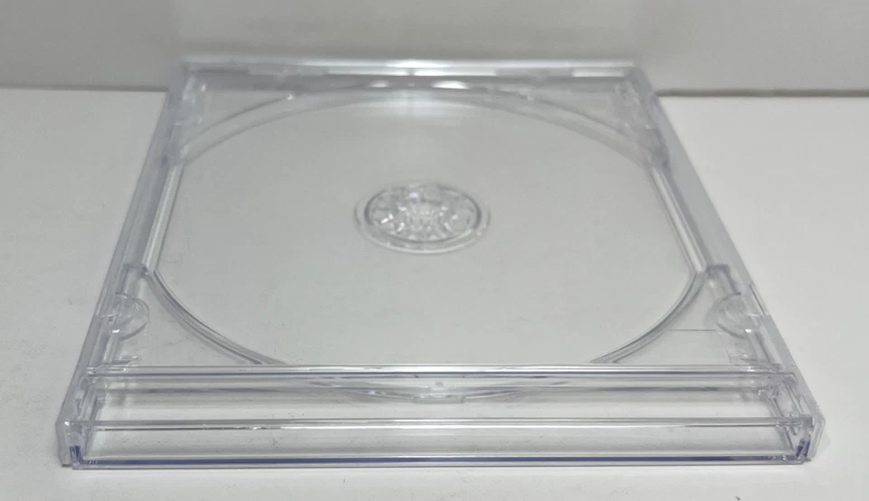 New Replacement Clear Jewel Case Case For Sony PlayStation 1 Foto 4 de 4