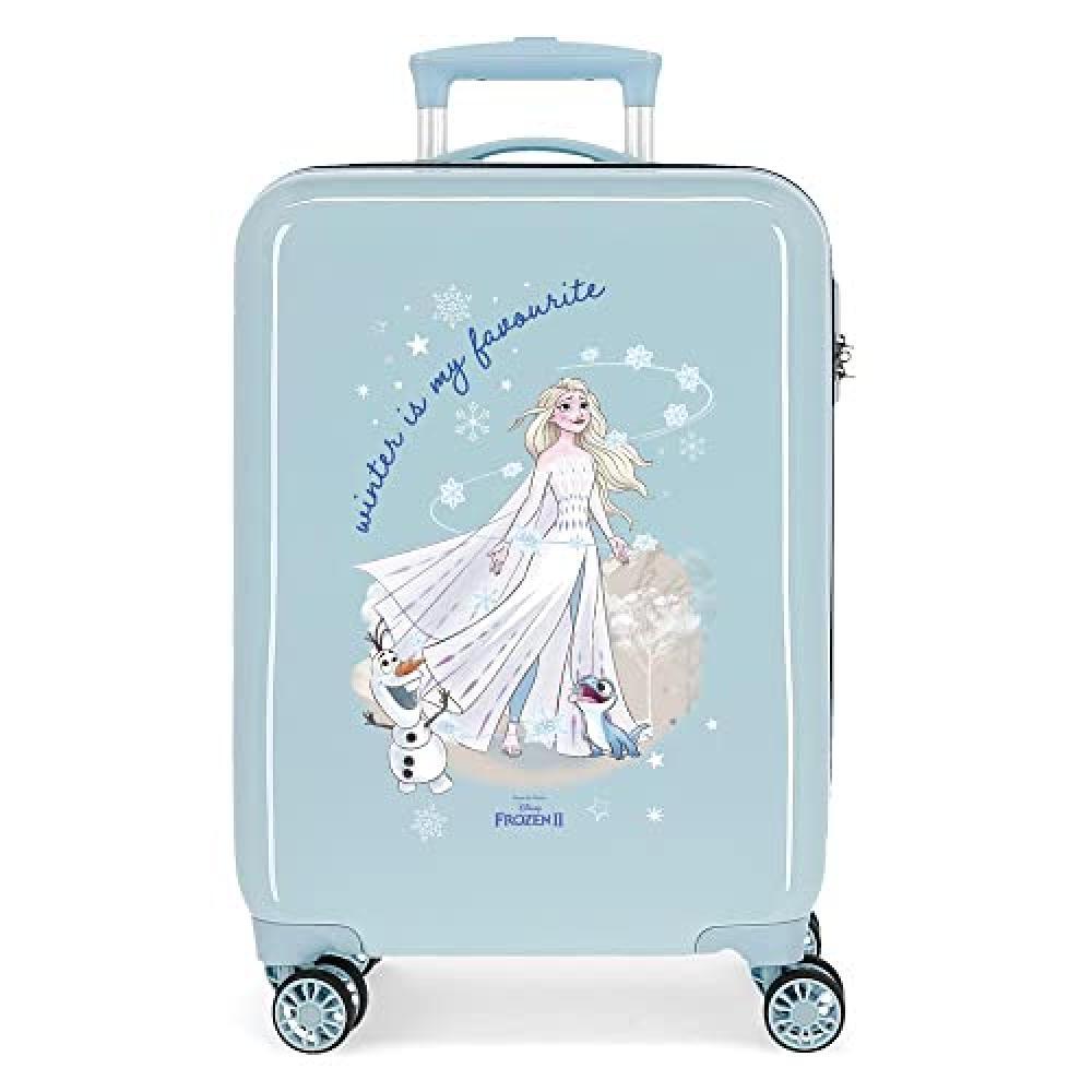 (TG. 34x55x20 cms) Disney Adventure Of My Mind, Bagagli Per Bambina, Winter, 34x