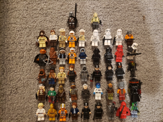 Lotto 35 Minifigure Star Wars – Cloni Personalizzati – Blind Grab Bag – Leggi Descrizione - 3