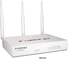 Fortinet FortiWiFi FWF-61F Wireless Network Security Firewall 10xGE RJ45 Switch