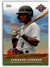 2023 TOPPS PRO DEBUT FARM FRESH TERMARR JOHNSON #FF-3