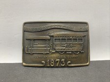 Vintage Belt Buckle San Francisco Cable Car Clay St Hill Car  Dummy Free Ship