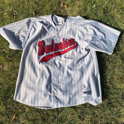 VTG 90s Budweiser Embroidered Baseball 