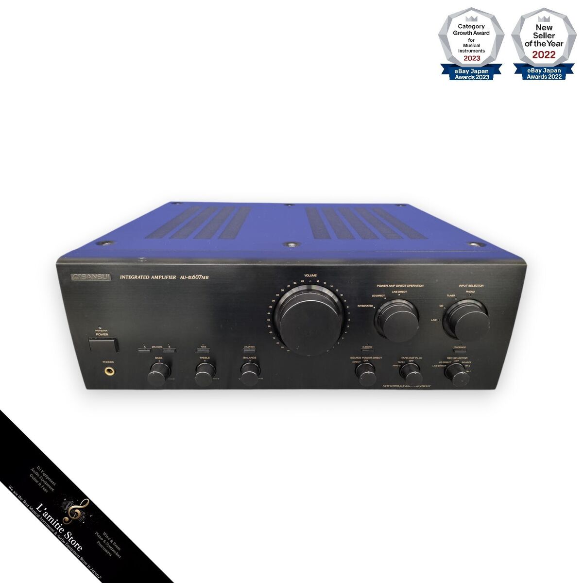 サンスイ SANSUI プリメインアンプ AU-α607MR|一般 サンスイ SANSUI プリメインアンプ AU-α607MR|一般