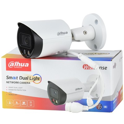 Dahua AI 8MP Full Color IP Camera IPC-HFW2849S-IL Audio POE outdoor Dual Light