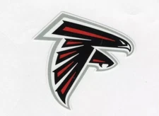 Atlanta Falcons decal window helmet hard hat laptop up to 14" FREE TRACKING