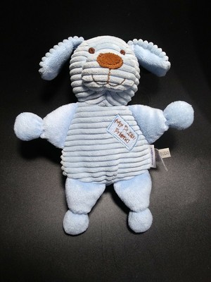 Babies R Us My Puppy Friend Plush Blue Corduroy Lovey baby stuffed animal 8