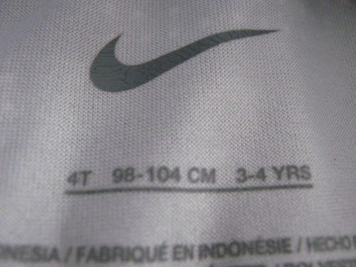 Nike 4 Toddler gray unisex yoga activewear stretch pants 3-4 years polyester - Picture 4 of 5