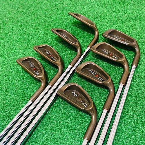 Ping EYE2+ Beryllium Copper Iron Set 8pcs 4-W,Sw PING ZZ LITE Red Dot - Picture 3 of 8