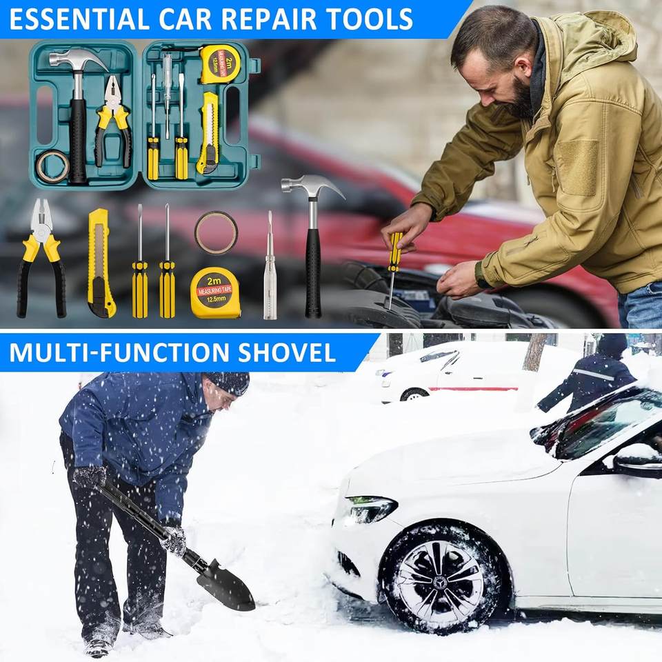 Car Emergency Safety Kit Auto Emergency Roadside Assistance Car Kit