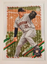 2021 Topps Holiday ZACK GREINKE Base #HW9 Houston Astros