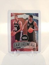 TIM DUNCAN Career Lineage 2019-20 PANINI ILLUSIONS BASKETBALL