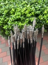 10Pcs Violin Tail Rope Violin Tailgut 1/4 1/2 Steel Wire Tailpiece Gut Cord With