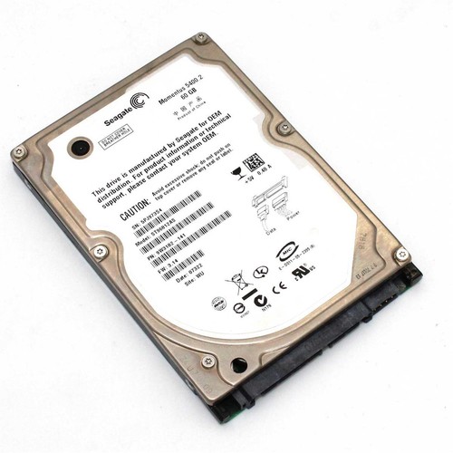 Seagate Festplatte 2,5 Zoll SATA 60 GB SATA Festplatte HDD ST96812A 5400RPM