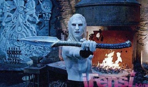 S0339 HELLBOY II PURGATORY PATTERN WELDED STEEL PRINCE NUADA SPEAR LANCE PIKE 43 - Picture 8 of 8