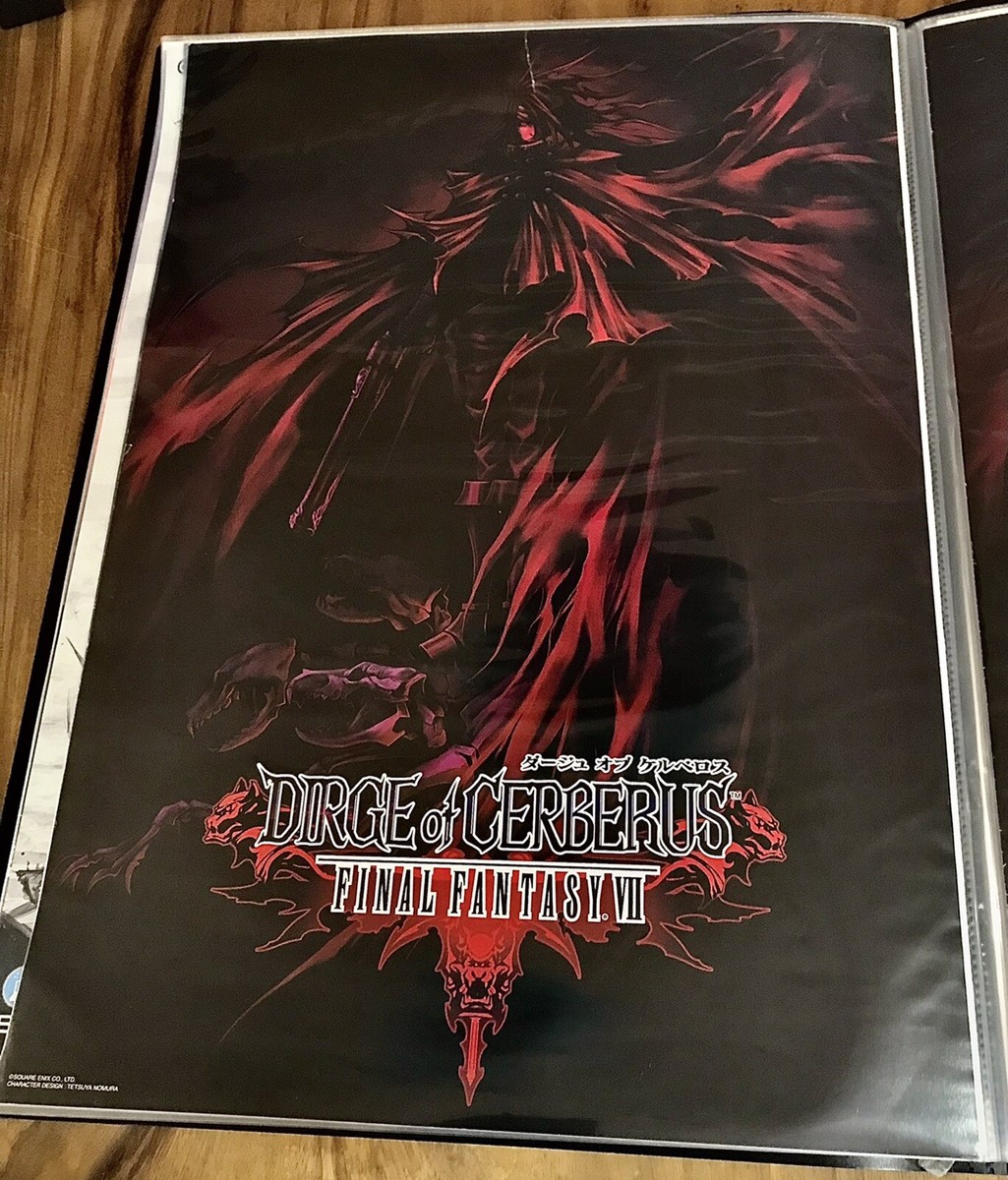 Final Fantasy VII Dirge of Cerberus Japanese Promo Official