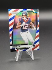 Nico Collins 2024 Panini - Prizm Football #113 Red White & Blue Prizm - Texans