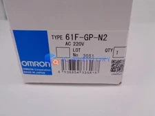 Brand New In Box 61F-GP-N2 61FGPN2 AC220V Omron Floatless Level Switch #SC