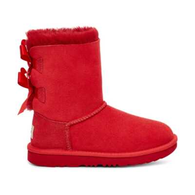 UGG Bailey Bow II Samba Red 1017394K-SBR Grade-School