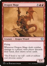 NM Dragon Mage, MTG, Starter Commander Deck, Magic the Gathering, 132