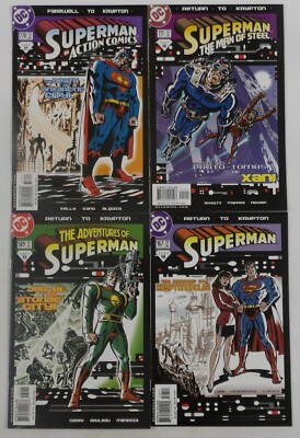 Superman: Return to Krypton #1-4 VF/NM complete story Jeph Loeb Joe Casey 2001