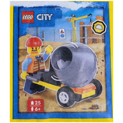 LEGO City Builder with Cement Mixer Paper Bag 952403 (SEALED)