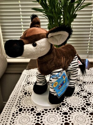 WEBKINZ OKAPI HM445 New with Unused Code Attached & Free Shipping!