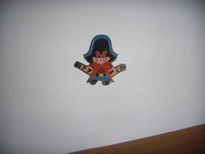 Vintage Warner Bros. Yosemite Sam Enamel Pin Lapel/ Hat pin Size 1-1/2" by 1-1/2
