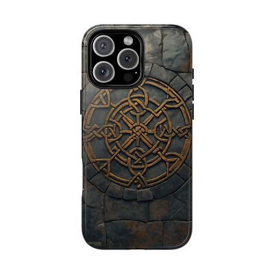 For iPhone/Galaxy/Pixel | Phone Ink Case - Rune Viking Runic Symbols
