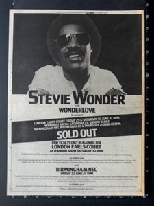 Stevie Wonder Poster | eBay