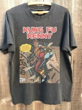 Vintage Kendrick Lamar Shirt , Kung Fu Kenny Charcoal Unisex Tshirt S-5XL