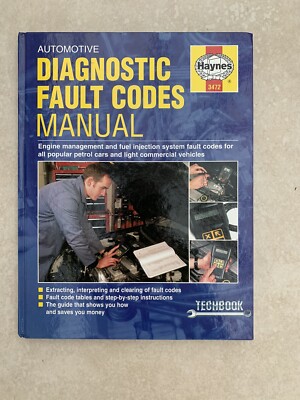 Haynes KFZ Diagnose Fehlercodes Handbuch Hardcover - NOS