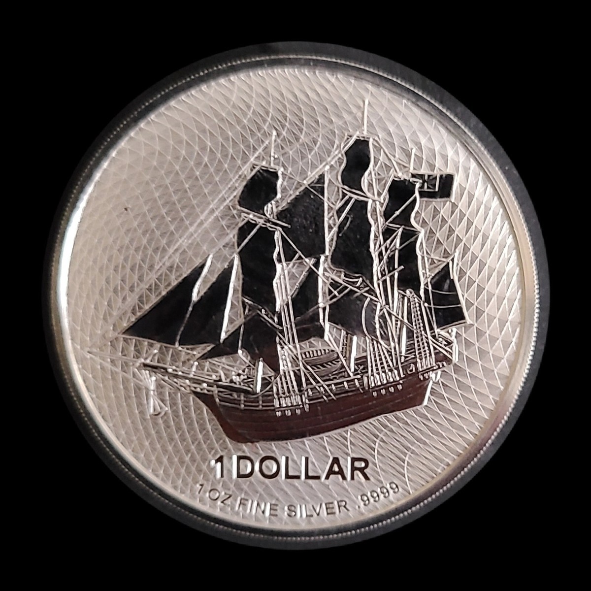 2023 Cook Islands HMS Bounty - 1 oz .9999 Fine Silver Coin