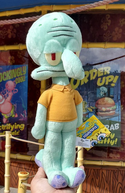 squidward plush ebay
