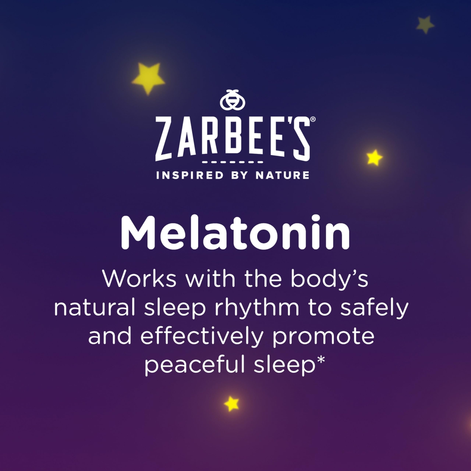 Zarbee's Kids 1mg Melatonin Chewable Tablet, Drug-Free & Effective Sleep