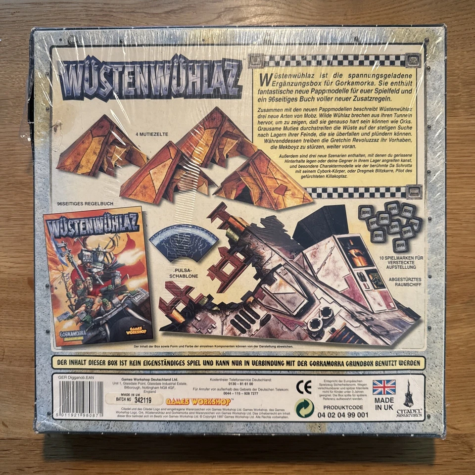 Gorkamorka - Digganob / Wüstenwühlaz - Erweiterung Deutsch - SEALED - OOP - NEU - Bild 2 von 2