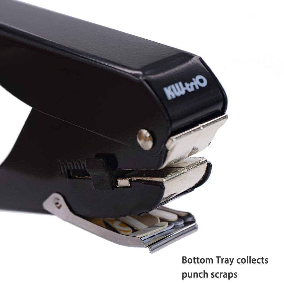 HeavyDuty Slot Punch, Handheld Badge Hole Puncher, All Metal ID Card