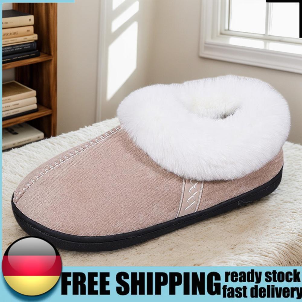 APL Comfortable Non Slip Slipper Cozy Warm Winter Slip On Ho Shoes for Outdoor