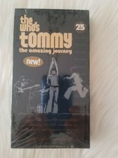 THE WHO'S TOMMY THE AMAZING JOURNEY VHS COLLECTOR'S EDITION 25TH ANNIVERSARY NEW