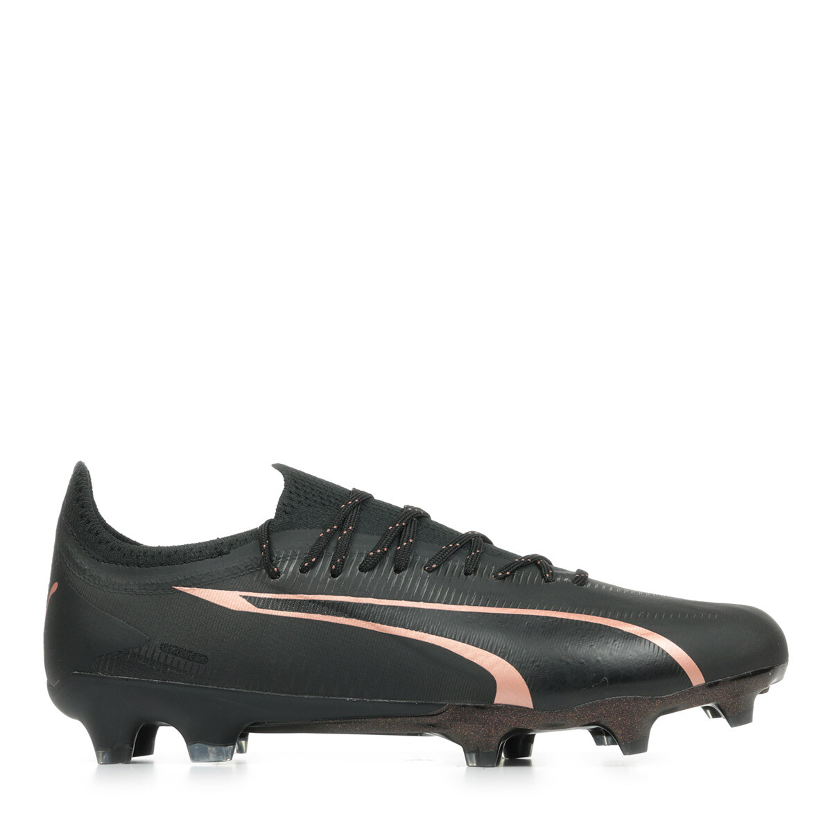 Chaussures de football PUMA homme Ultra Ultimate FG/AG crampons noirs pour terrain synthétique