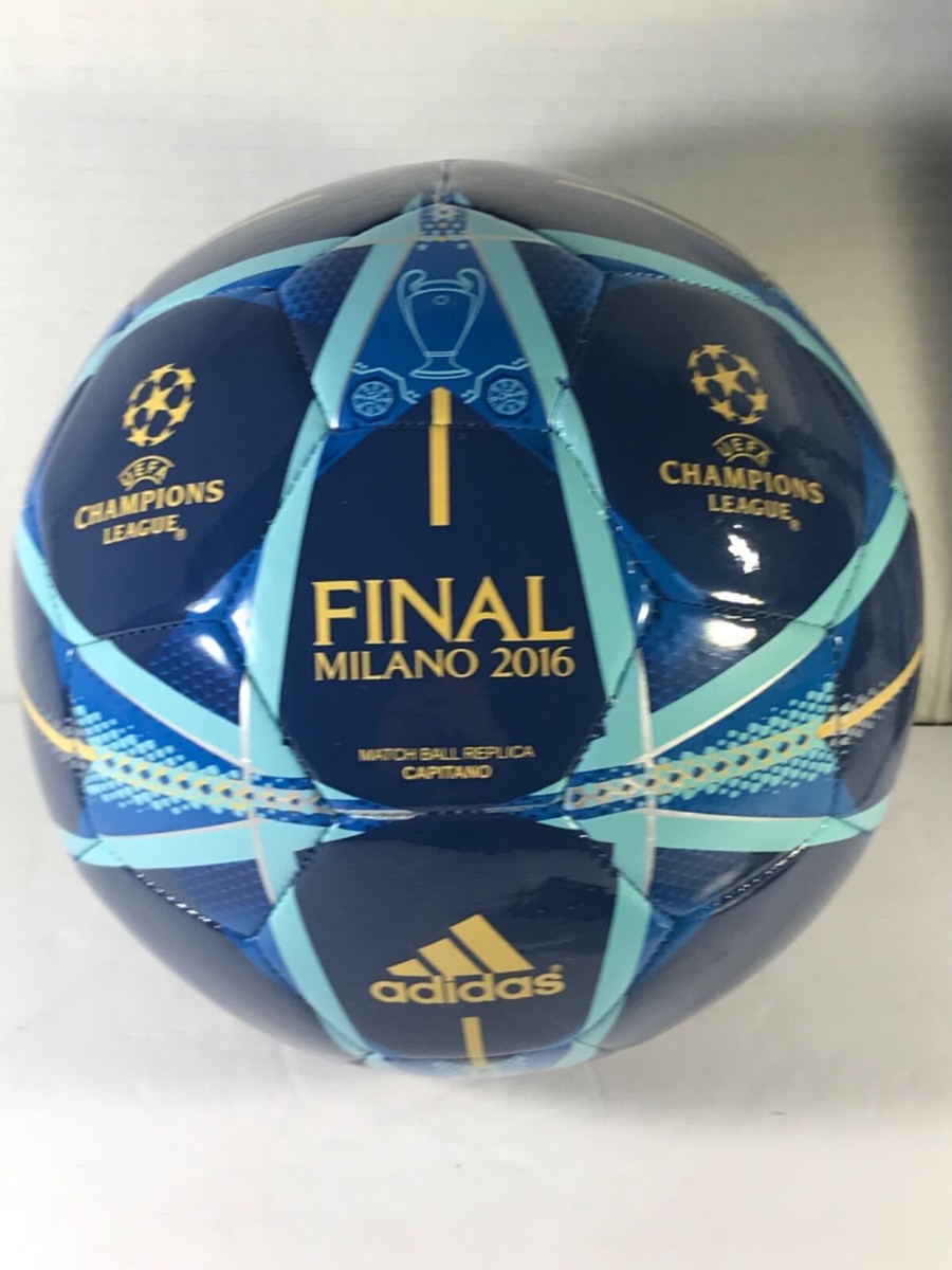 Adidas Finale Milano 2016 Replica Match Soccer Ball,Capitano