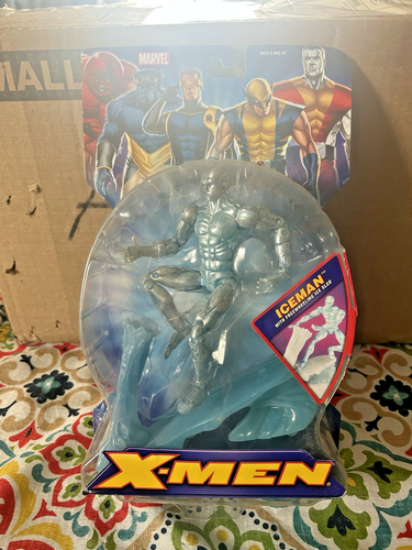 NEW MARVEL X-MEN ICEMAN W/ FREEWHEELING ICE SLED ACTION FIGURE!