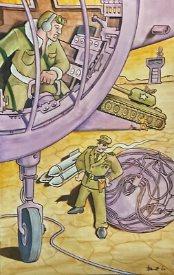 BOMBADIER   *MIKE BENNETT'S  ORIGINAL  ART   (2024) 06/25/2024