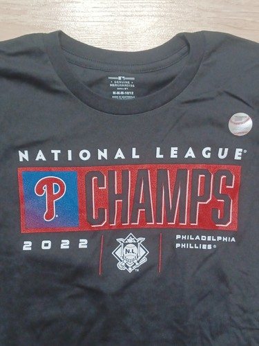 Philadelphia Phillies Unisex Youth Medium Fanatics 2022 NLCS T Shirt Black New - Picture 5 of 7