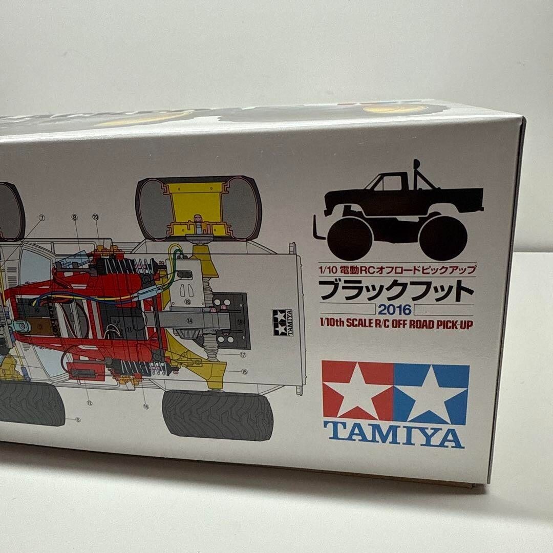 タミヤ 1/10 BLACKFOOT オフロードピックアップ タミヤ ラジコン【ブラックフット（2016）】BLACKFOOT OFF ROAD