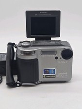 SONY Model CCD-SC55 Video Camera Camcorders Silver Vintage - Untested