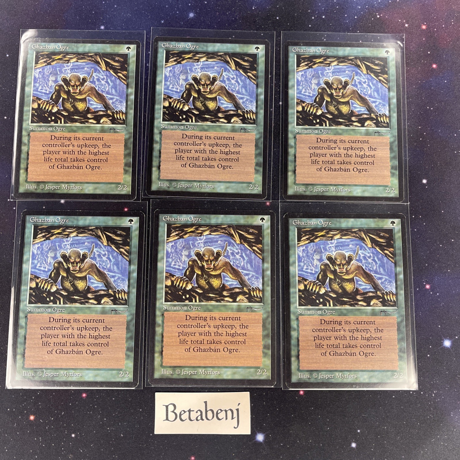 1x MTG Arabian Nights Ghazban Ogre from Estate Collection