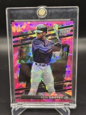 2024 Panini The National VIP Gold Ken Griffey Jr Pink Cracked Ice 💎/88 Prizm
