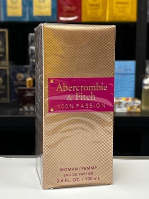 Abercrombie & Fitch 100% Passion Eau de Parfum for Women 3.4 fl. oz. / 100ml